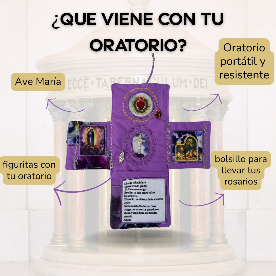 Oratorio portátil de bolsillo